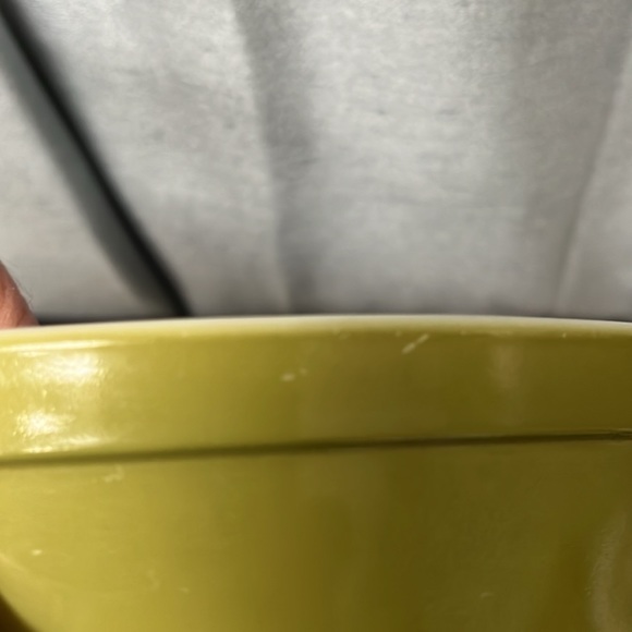 Vintage 1966 Pyrex 403 2 1/2 Qt Verde Green Avocado Nesting Mixing Bowl - Picture 11 of 11